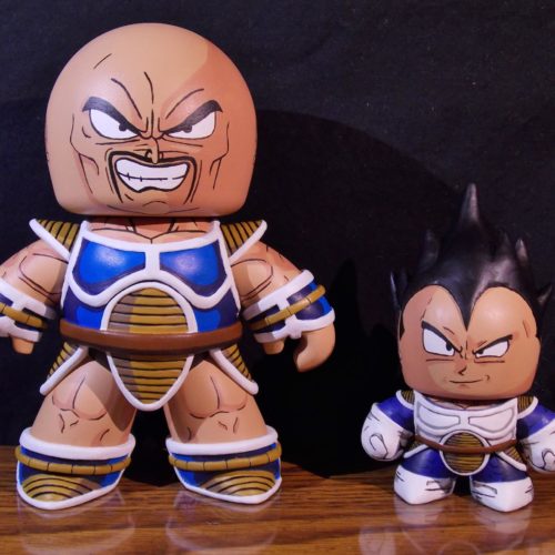 Mighty Mugg Nappa and Vegeta