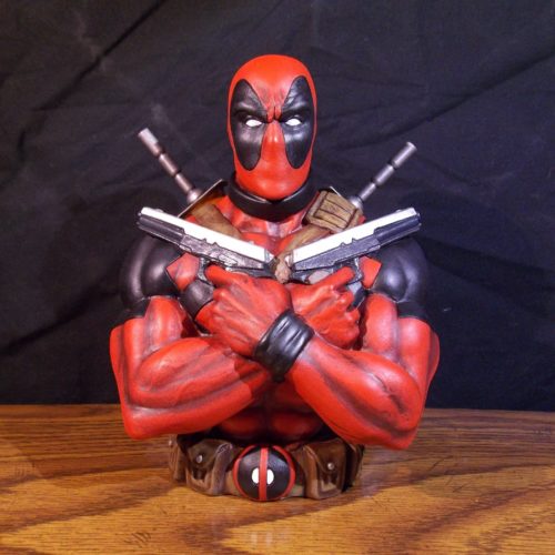Custom Deadpool Coin Bank